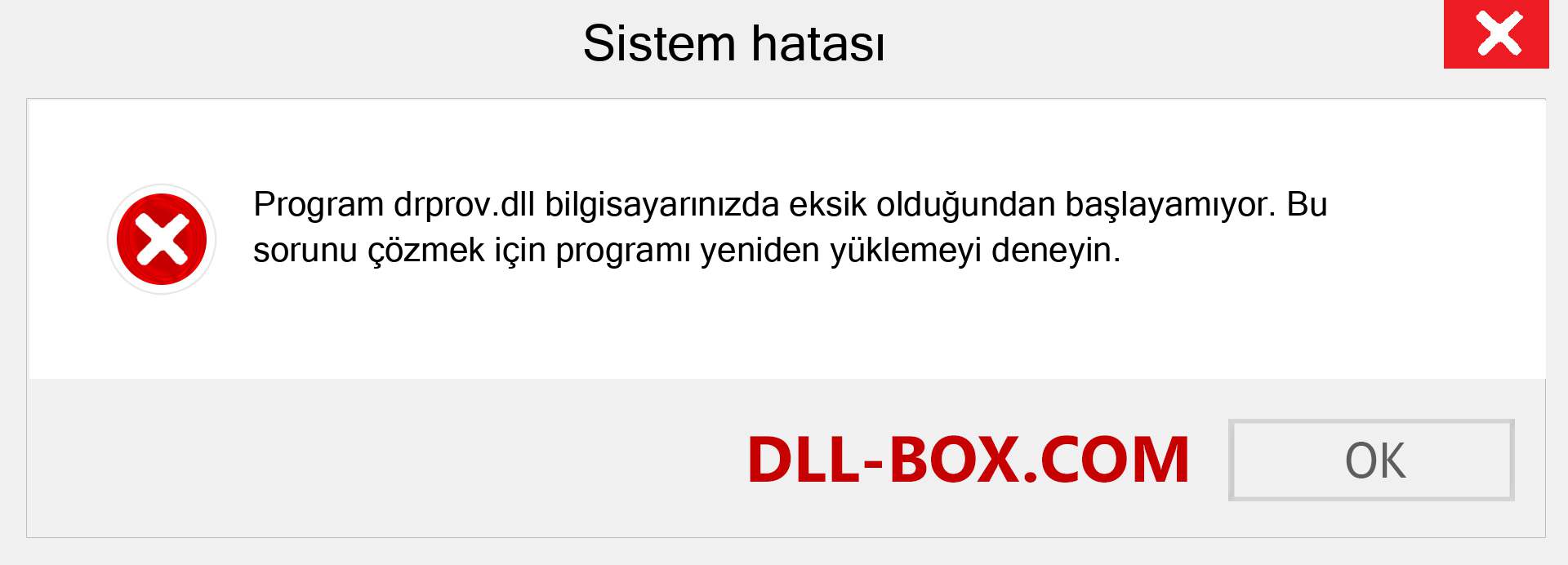 drprov.dll dosyası eksik mi? Windows 7, 8, 10 için İndirin - Windows'ta drprov dll Eksik Hatasını Düzeltin, fotoğraflar, resimler